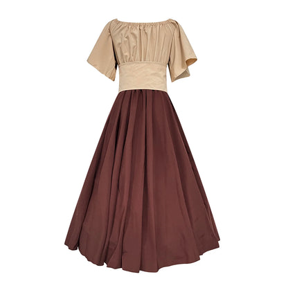 UPPADA Womens Renaissance Faire Dresses Medieval Irish Traditional plus Size Dresses Ruffle over Dress Corset Retro Cosplay Gown